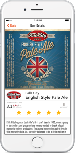 Screenshot of Beer Rating